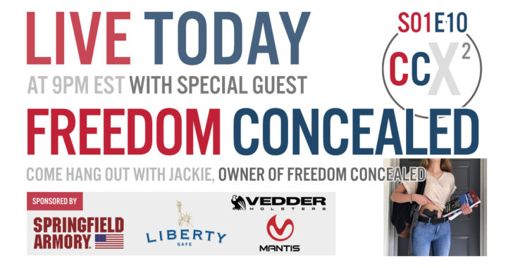 CCX2 S01E10: Jackie, Owner of Freedom Concealed, Covers Concealed Carry For Women And Campus Carry