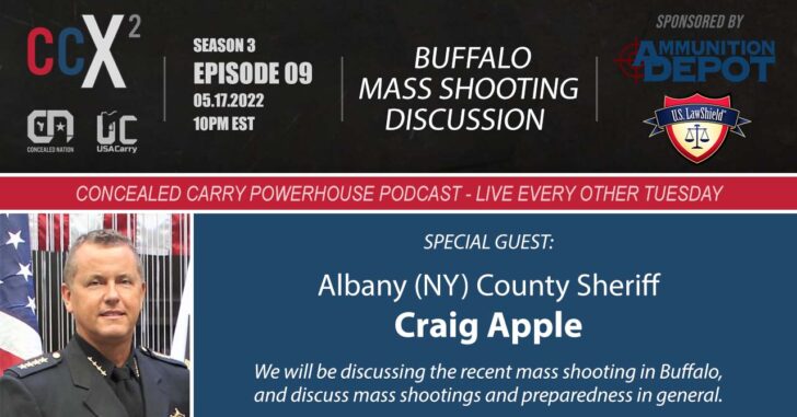 CCX2 S03E09: Discussing The Mass Shooting In Buffalo With Albany County Sheriff Craig Apple