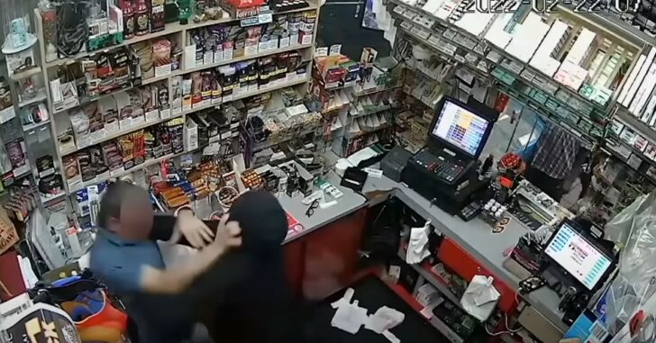 Clerk Successfully Draws After Being Brutally Attacked