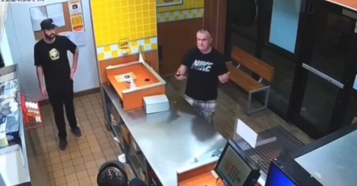 Negligent Discharge At Fast Food Restaurant Is Played Off As Slamming Door