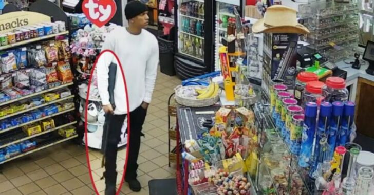 Clerk Draws Own Gun Against Armed Robbery Suspect [VIDEO]