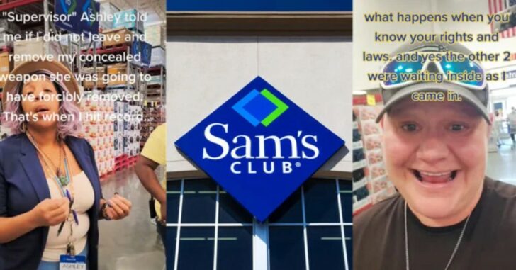 Woman Kicked Out Of Sam’s Club For ‘Concealed’ Carry, Allowed Back In After Calling Corporate