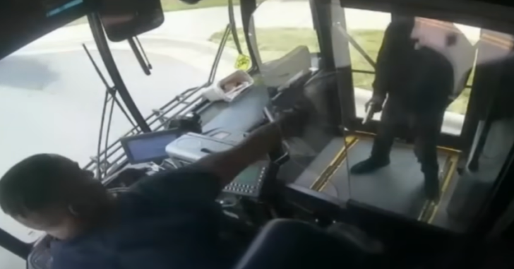 WATCH: Armed Bus Driver Get Into Shootout With Armed Passenger